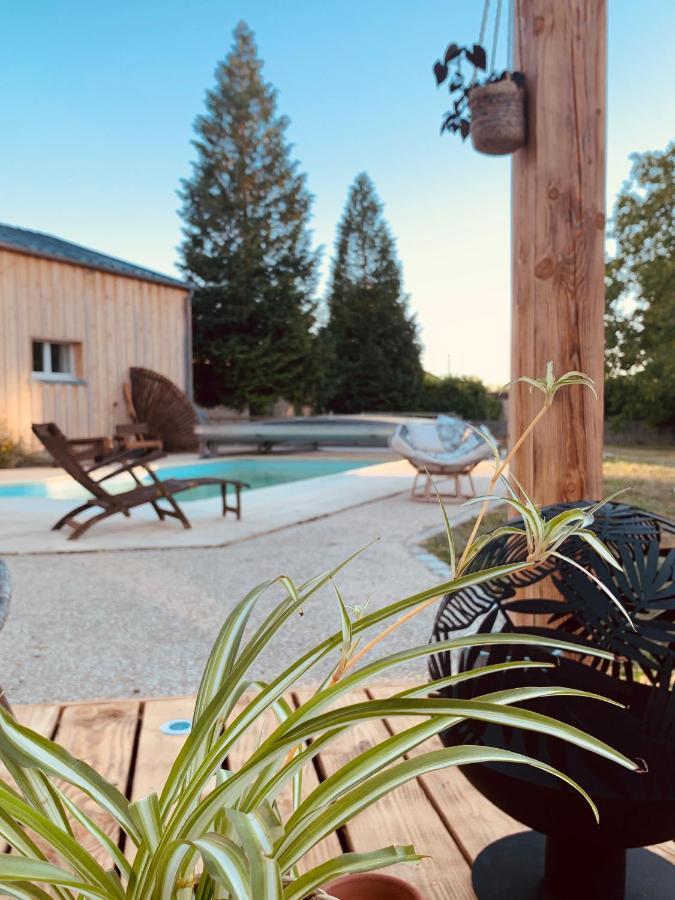 Pool House-L'Hirondelle De Sermizelles- Grand Jardin, Calme Et Nature Aux Portes Du Morvan Экстерьер фото