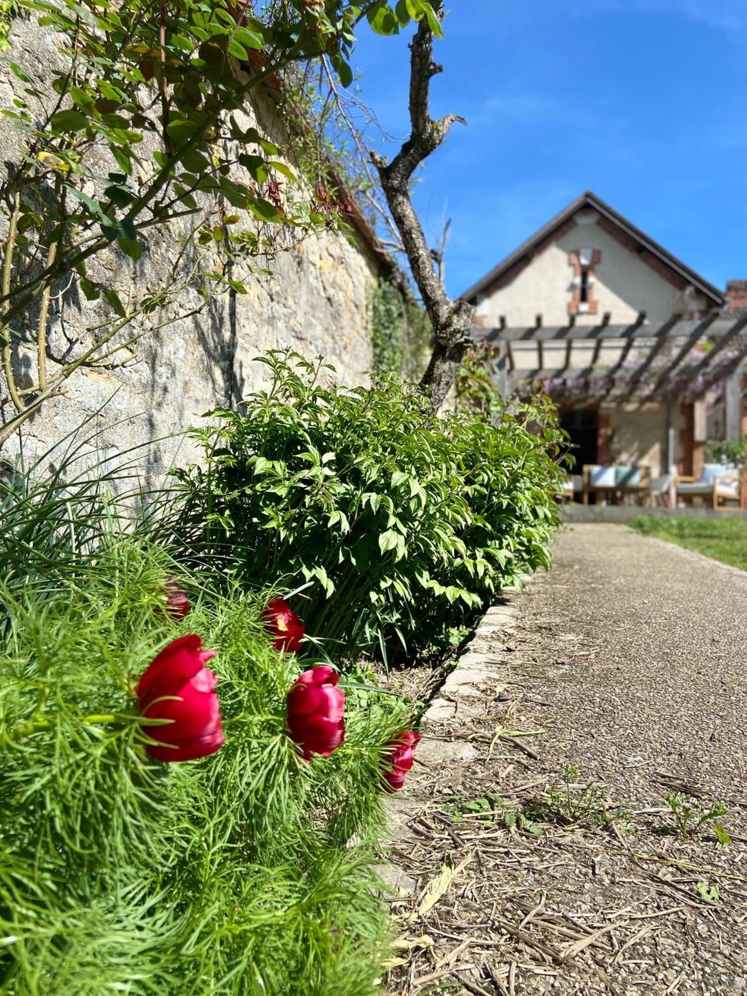 Pool House-L'Hirondelle De Sermizelles- Grand Jardin, Calme Et Nature Aux Portes Du Morvan Экстерьер фото